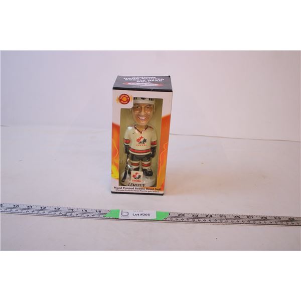 NHLPA Hand Painted Bobble head - Lemieux Doll