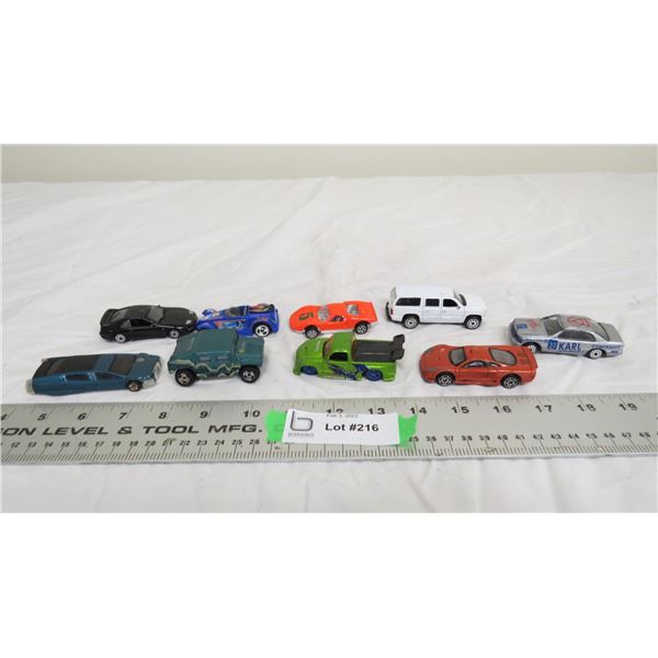 Small toy cars