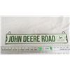 Image 1 : John Deere Road tin Wall Hanging - 20" long