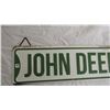 Image 2 : John Deere Road tin Wall Hanging - 20" long