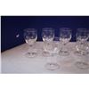Image 4 : Polka dot textured wine glasses 11 pieces