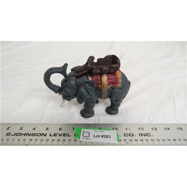 Cast Iron Elephant coin bank?