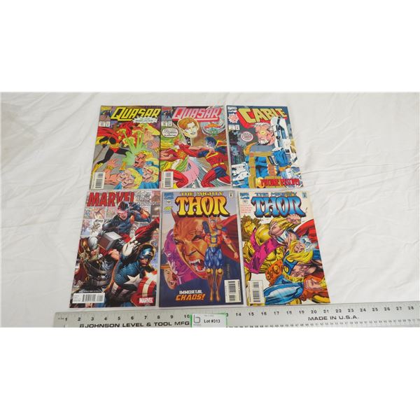 (6) Marvel comics