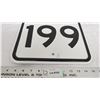 Image 3 : Speed Limit 199 metal sign