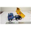 Image 3 : ERTL Transtar Hydraulic Dump Metal truck - 12.5" long