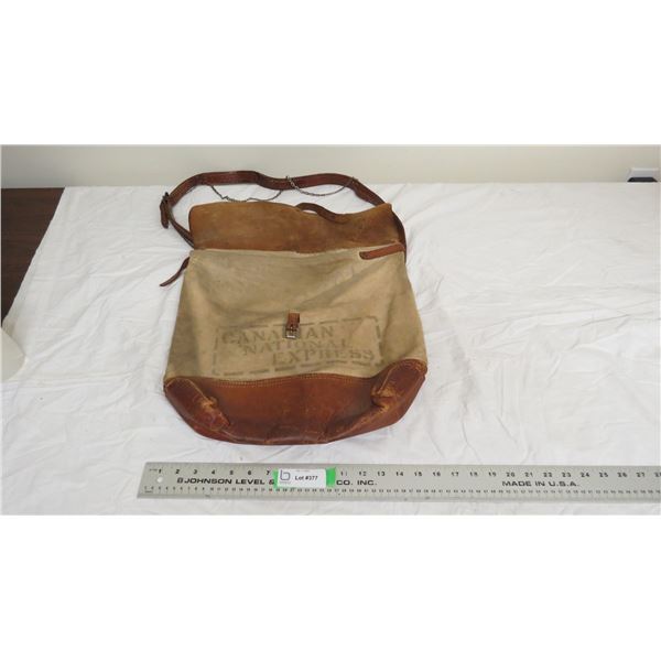 Canadian National Express mail bag