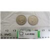 Image 1 : (2) 1971 US One Dollar coins