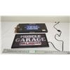 Image 1 : Muscle garage LED wall decor - working - 10x19