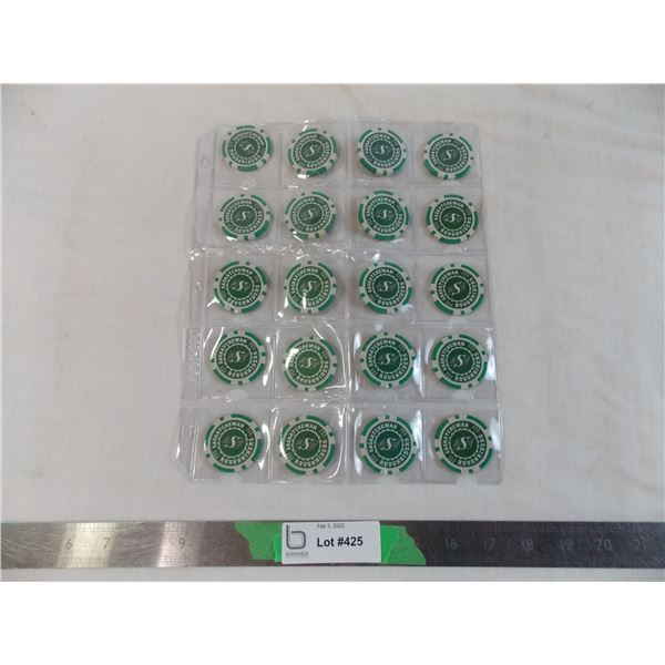 Saskatchewan Roughriders Tokens