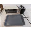 Image 1 : Heavy Enamel Cooking Pan + Toaster Oven + Toaster