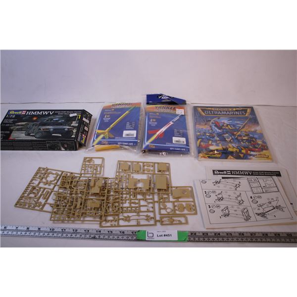 Codex Ultramarines Magazine,Flying model rockets, Toy model