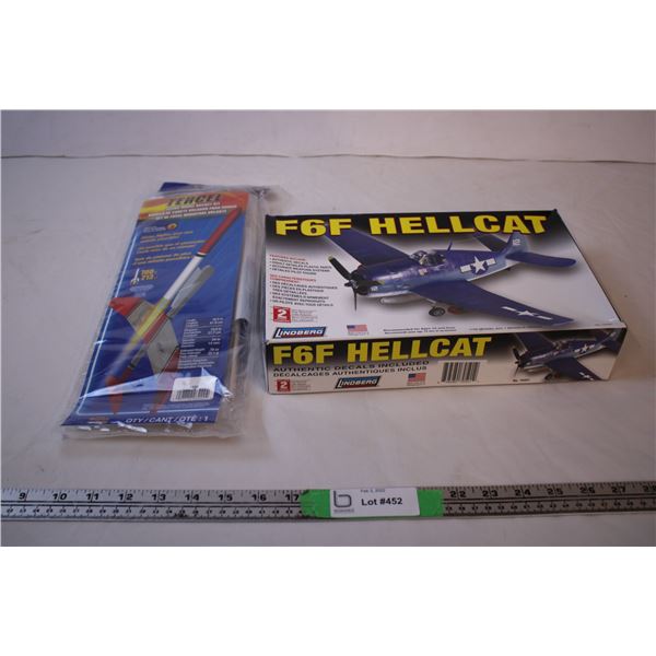 F6F HELLCAT model,Flying rocket kit