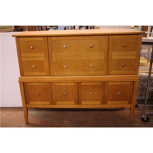 *Wood Dresser 60”W,49” T,19”D