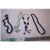Image 2 : 4 Blue Beaded Necklace