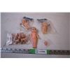 Image 1 : 5 Vintage Plastic dolls