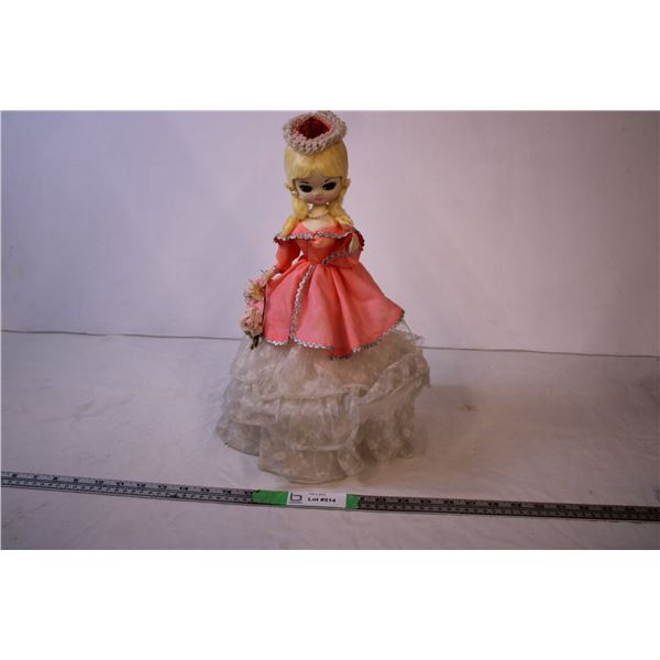 16” Tall Cloth Doll