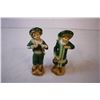 Image 2 : Pair of Victorian Figurines made by Delarues Winnipeg,71/4 Tall