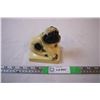 Image 5 : 1979 V. Colby Chalkware “no body loves me” Bulldog figurine 4 1/2 high