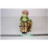 Image 1 : Dalarue’s Winnipeg Chalkware Little Hobo Figurine 9” high