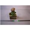 Image 4 : Dalarue’s Winnipeg Chalkware Little Hobo Figurine 9” high