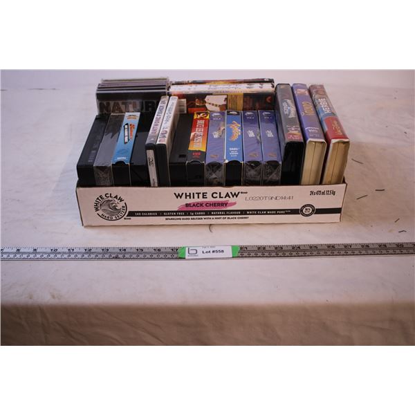 VHS Movies,DVDs,CD’s