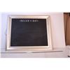 Image 1 : Seize the day Framed Chalkboard 29”wx24”L