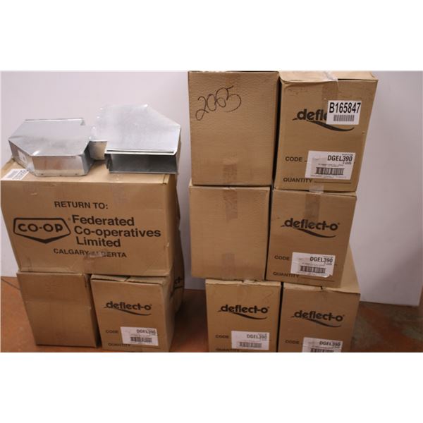 *(30) 90 degree elbow vents – 8 boxes of 3, 1 large box with 6