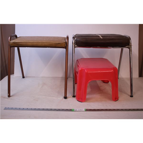 *Vintage Stacking Stools,step stool