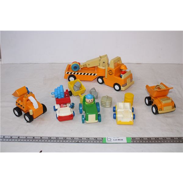 Toy trucks