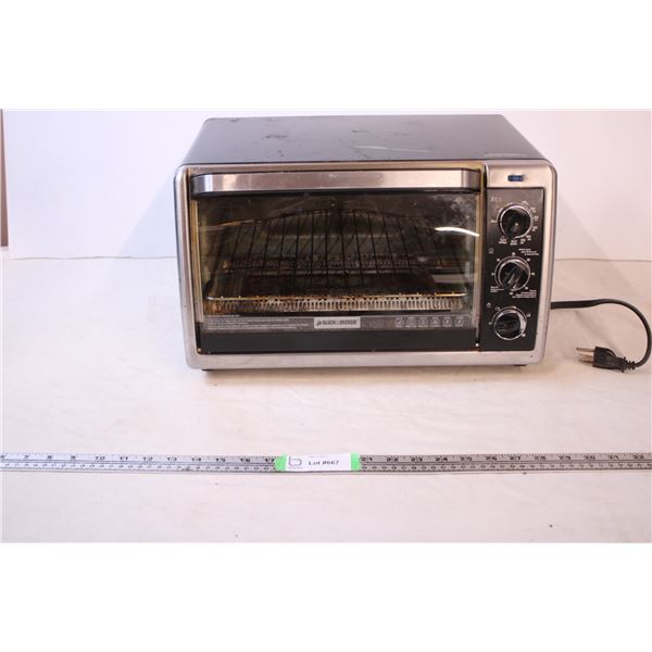 Black Decker Toaster oven(working)