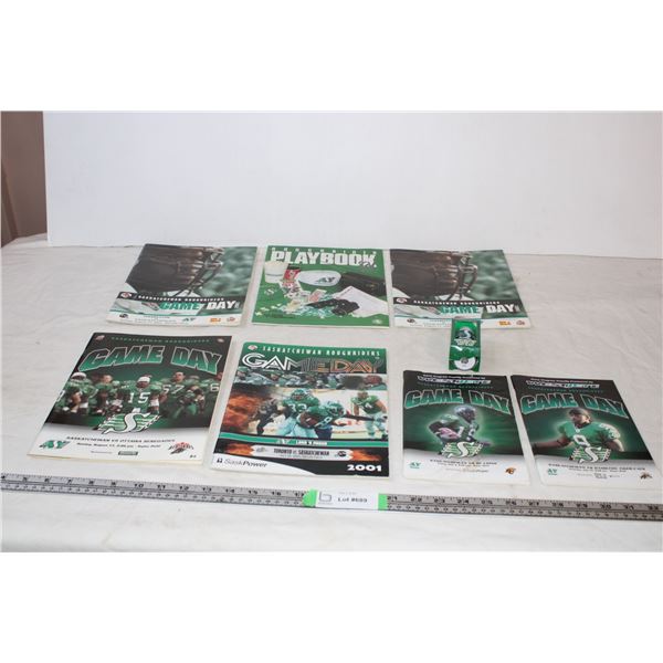 RoughRiders PlayBook,Game day Magazines,Flashing Led Shot Glass