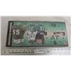 Image 1 : Sask Roughriders battery powered clock
