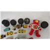 Image 4 : small toys, hockey pucks, calgary flames bear