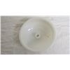 Image 2 : Milk glass dentist spit sink / spittoon