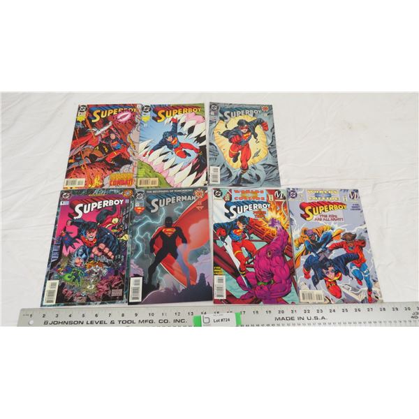 (7) DC Superman comics