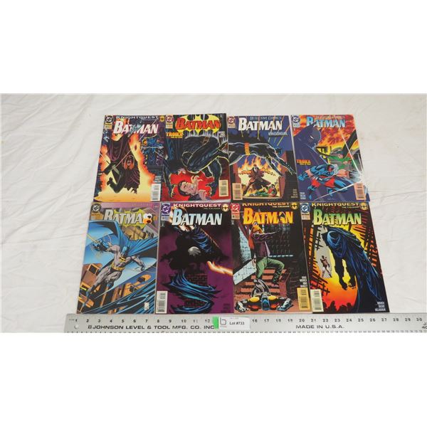 (8) DC Batman comics