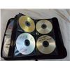 Image 8 : CD case with burnt DVD movies + CD's, Spare Scooter Wheels + Grip handles