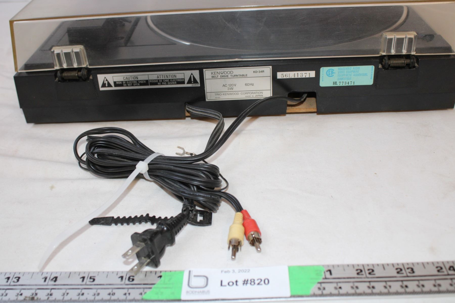 Kenwood Record Player