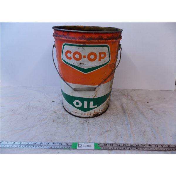 *COOP oil 5 gallon pail