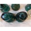 Image 5 : (14) glass insulators