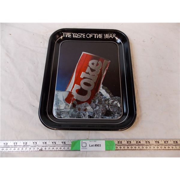 Limited edition Coca cola tray 1985