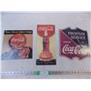 Image 1 : Cardboard Coca Cola advertisments 1991