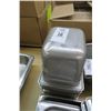 Image 1 : 6-S/S 1/6" x 6" Pans - 6 X $