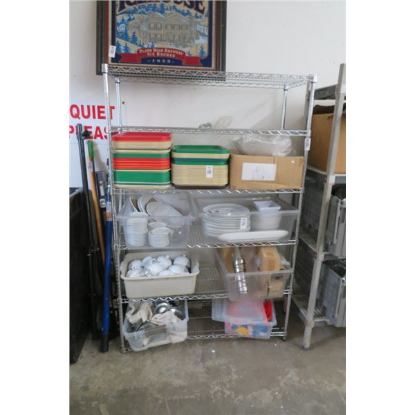 Ss Metro Racks Stainless 6 Shelf Metro Rack