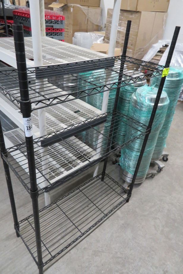 Metro Self Rack Black 3 Shelf Metro Rack