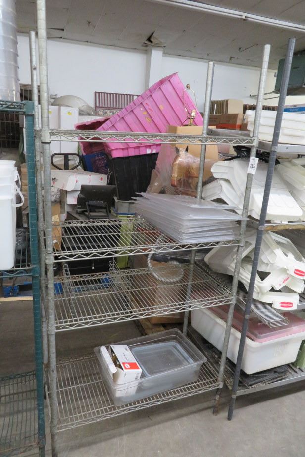 Steel 4 Shelf Metro Rack