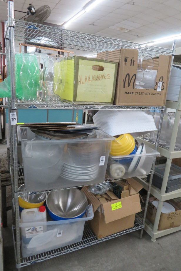 S/S 4 Shelf Metro Rack