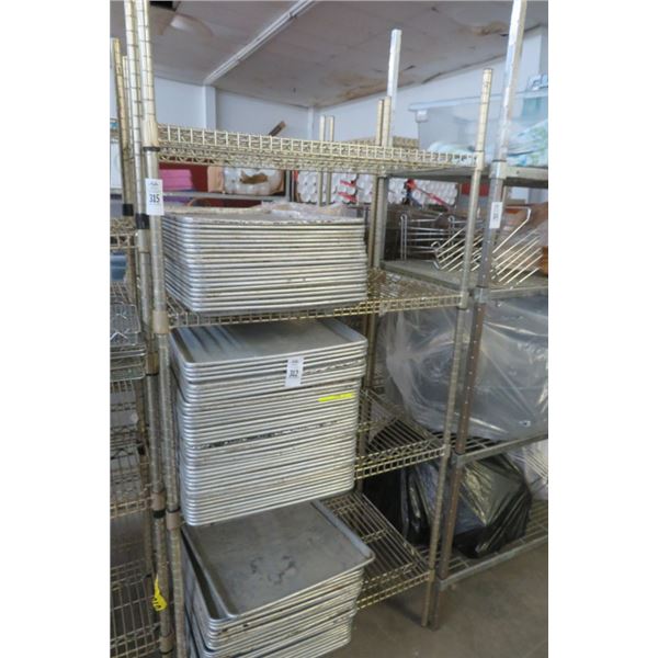 2-4 Shelf Metro Racks - 2 X