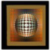 Image 1 : Victor Vasarely- Heliogravure Print "Vega - Zett - 2"