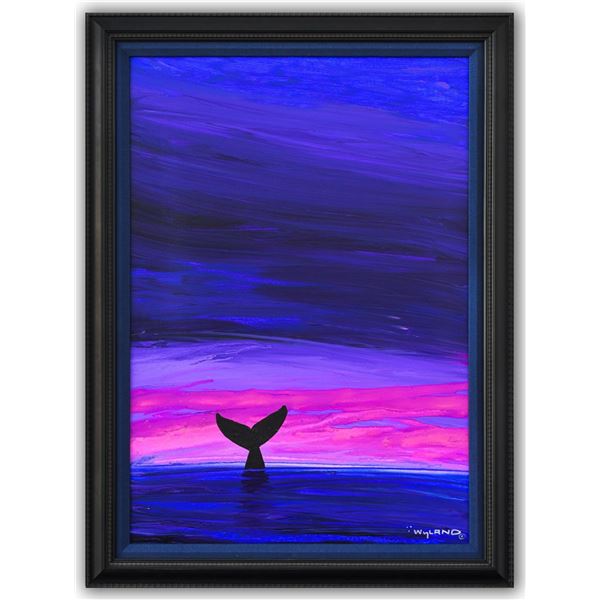 Wyland- Original Painting on Canvas "Whale Tail"